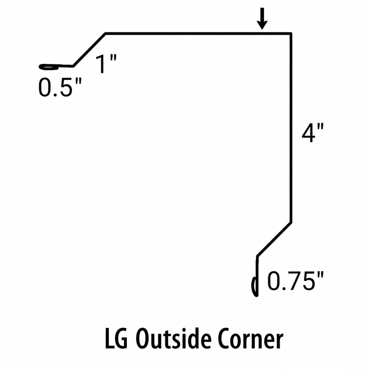 OUT　SID　ER Metal Siding - Outside Corner – Best Buy Metals
