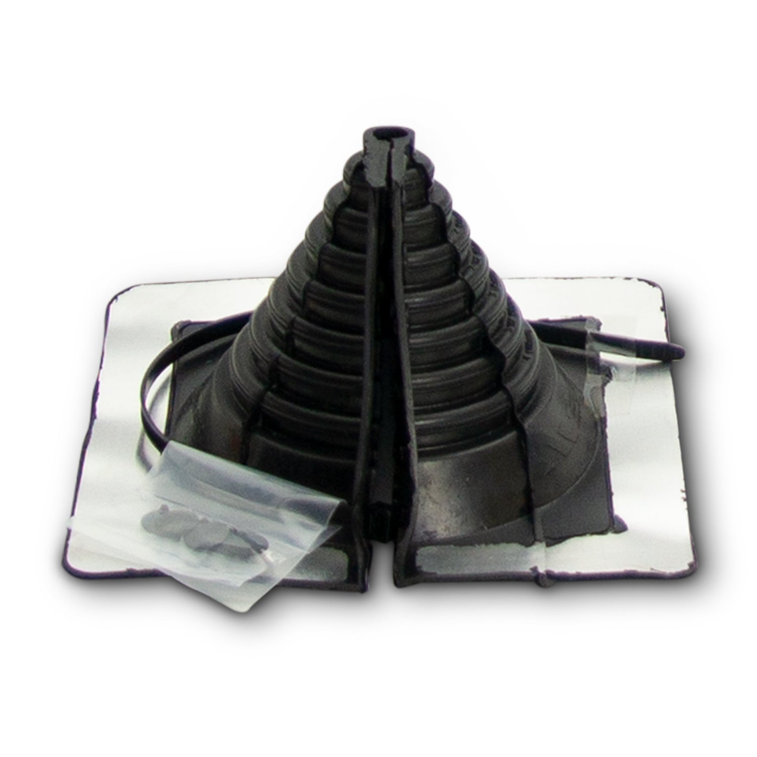 #1 Retro-Fit - Split Electrical Pipe Boot for Metal Roofing - Front View