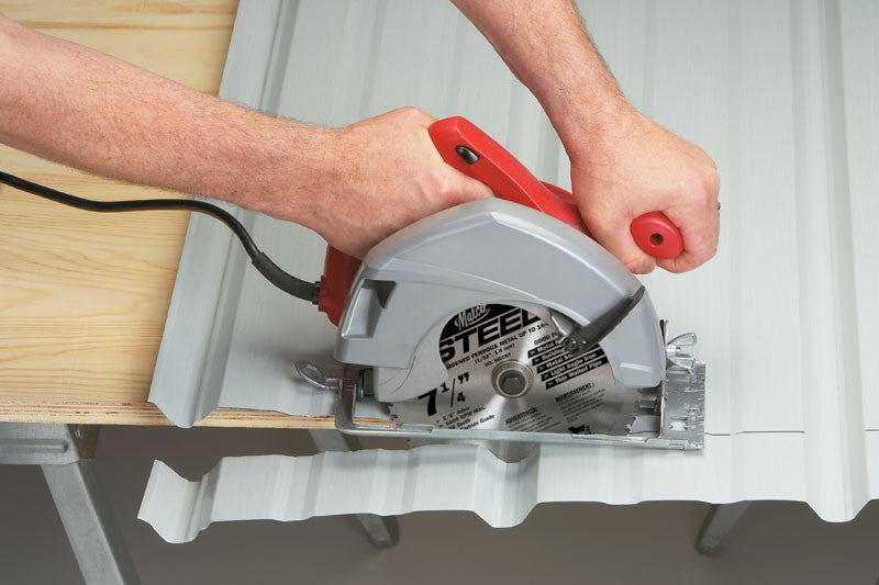 Cutting Metal Roofing Panels