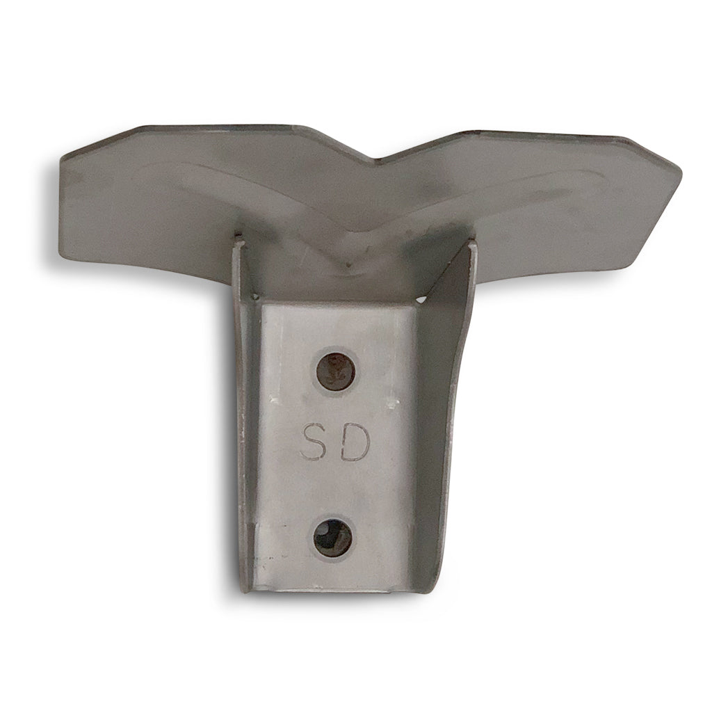 4500 Stainless Steel Snow Guard - Overhead View