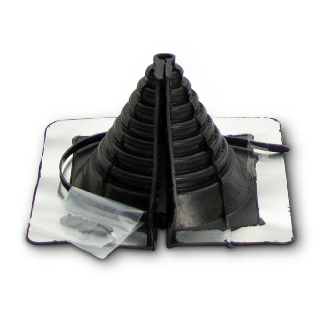 Retrofit (Electrical) Pipe Boot (1/4"-4"), Black – Best Buy Metals