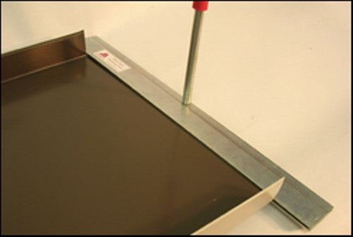 Panel with Hemming Tool over End