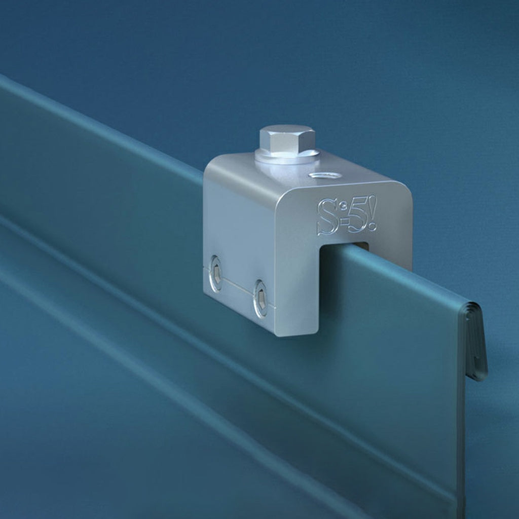 S-5-V Clamp - Standing Seam Clamp - For 85RF Snow Guards, ColorGard Snow Rails, & More
